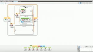 Движение по черной линии используя два датчика цвета