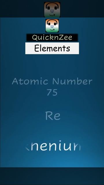 Elements in the Periodic Table 61 to 90 Shorts