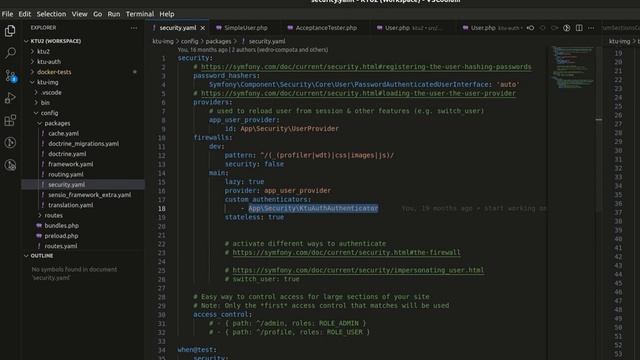 Рефакторинг бэкэнда, пример задачи (PHP, Symfony) - Практика/Стажировка для Программистов