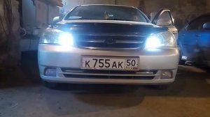 ДХО и поворотник в одной лампе! Лачетти седан