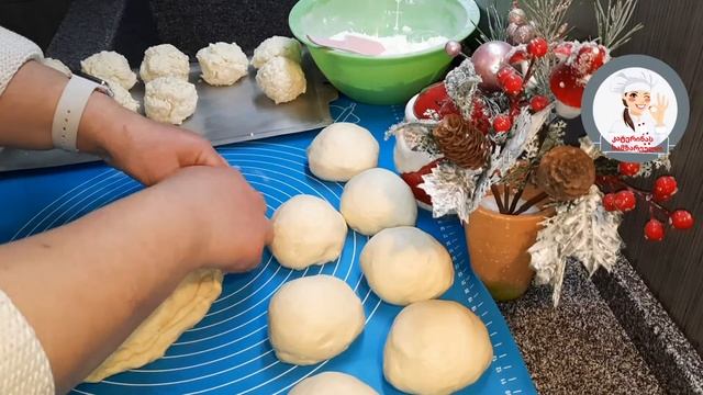 საშობაო (გურული) ღვეზელი😍 смотреть онлайн