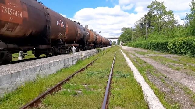 громкий свисток у тепровоза TE33AC-3010 смотреть онлайн