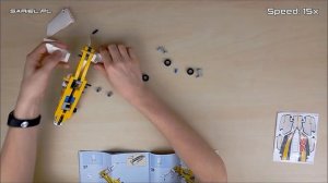 'Lego Technic 42044: Display Team Jet' Unboxing, Parts List, Speed Build & Review