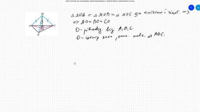 Перпендикуляр і похила
