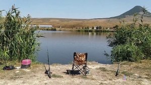 Рыбалка, Ставропольский край, пруд Зеркало. Ловля карпа в последнии дни августа 2022...