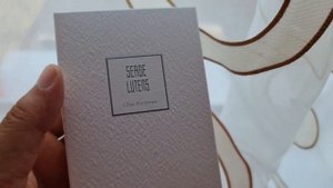 Serge Lutens l'Eau d'Armoise Unboxing