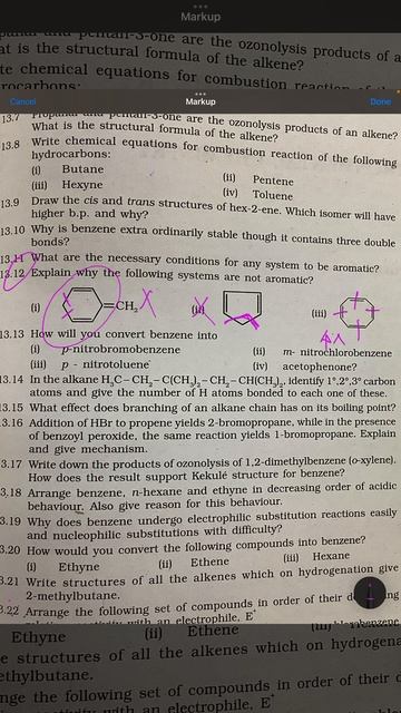 Explain why the following systems are not aromatic смотреть онлайн