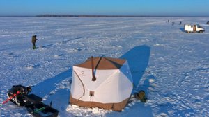 ПЕРВЫЙ ВЫЕЗД С НОВЫМ КОМПЛЕКТОМ. САЗАН, ОКУНЬ НА МОРМЫШКУ, СУДАК НА ВИБ.
