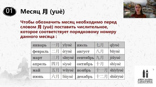 Даты : год, месяц, число, неделя - Изучаем грамматику китайского языка легко