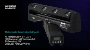 Светодиодная панель INVOLIGHT MovingBeam410Q muzmskru