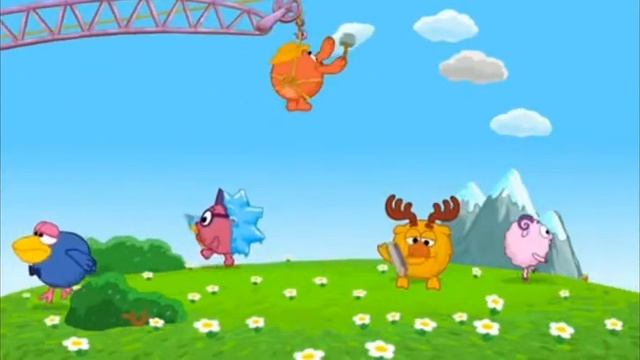 Заставка Смешариков наоборот, смотреть онлайн