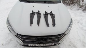 LADA Vesta,,,жабо крыльев закроет что нужно !!!