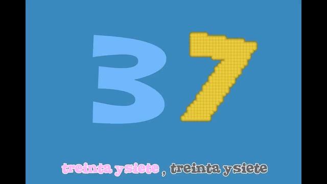 Los números. Song to learn numbers in Spanish for kids смотреть онлайн