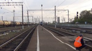 Ст. Вязьма, смена локомотива ч.1