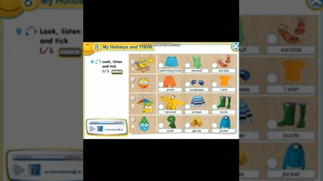 Describing clothes and weather smiles 2 смотреть онлайн