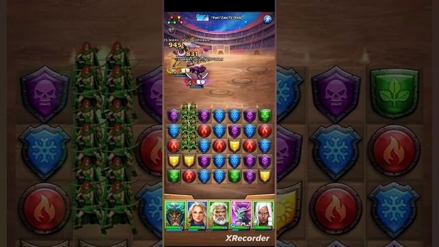 Кровавая битва 4* без красных /День 3 / Империя пазлов / Empires puzzles