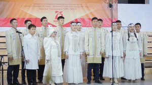 Студенческий народный хор «Алгыс». «Герой Попов», «Оһуокай араастара», «Куту уоскутар ырыа»