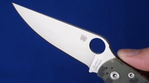НОЖ SPYDERCO MILITARY 2 CAMO G-10 S30V C36GPCMO2 USA