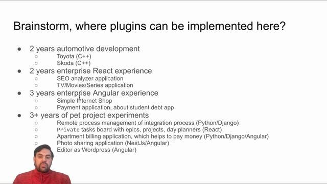 Angular Plugins (Урок 1). Список приложений, где можно реализовать плагины.