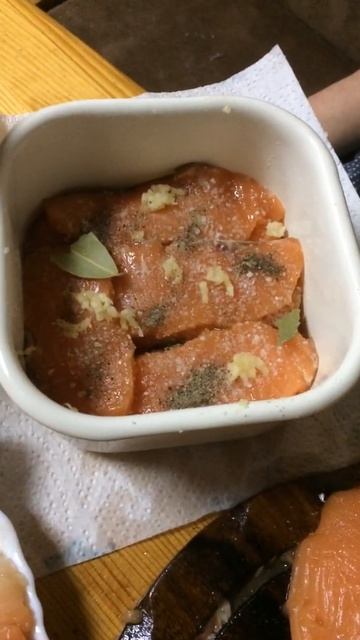 СОЛИМ СЕМГУ МОЙ РЕЦЕПТ