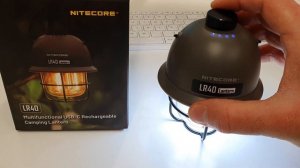 Nitecore LR40 - quick presentation