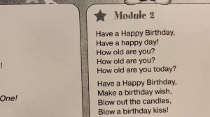 Starlight 2/Student’s book/ Песенка из Module 2: Have a Happy Birthday/03.12.20