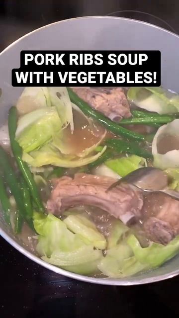 PORK RIBS SOUP WITH VEGGIES. #shorts смотреть онлайн