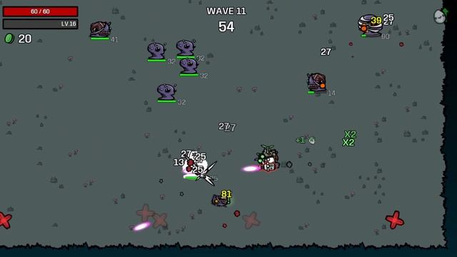 brotato, but i only have 1 gatling laser as the king and i have to win a run on danger 5 смотреть онлайн