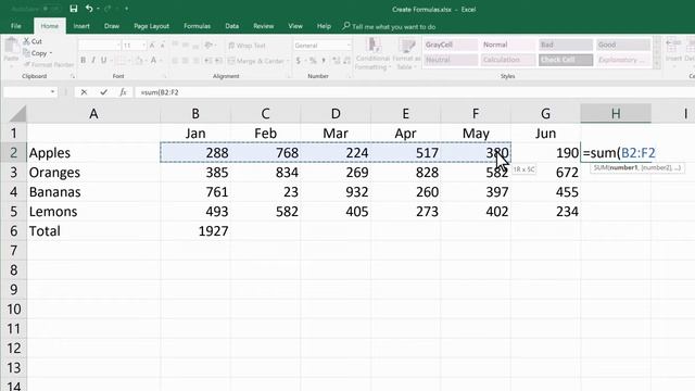 #ExcelFormulas Lesson-1 Overview of formulas in Excel