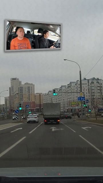 ОШИБКА НА ЭКЗАМЕНЕ в ГАИ  (перестроение) #вождение #экзаменвгаи #автоинструктор #вождениеавто