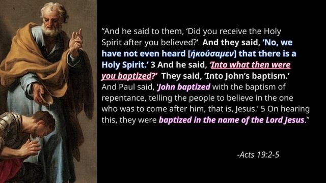 Cornelius, The Gift Of Languages & The Necessity Of Baptism смотреть онлайн