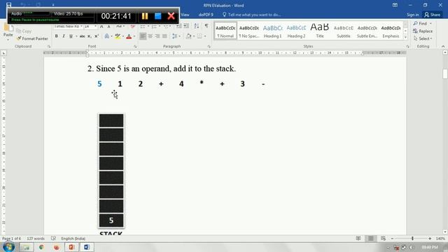 Lec. 14 || Postfix Conversion (Reverse Polish Notation) & Evaluation || Data Structure