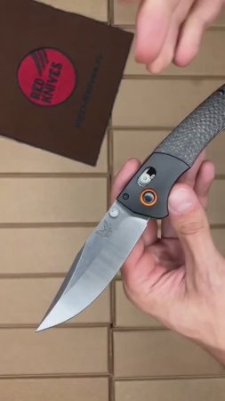 Охотничий джентльмен в карбоне  Реплика ножа Benchmade Crooked River Carbon  #ножи