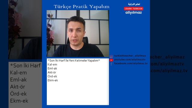 #TurkishConvervations | Learn Turkish | "Kelime Oyunu - Wordplay" смотреть онлайн