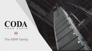 CODA AUDIO AiRAY - уникальная акустическая система не имеющая аналогов в мире.