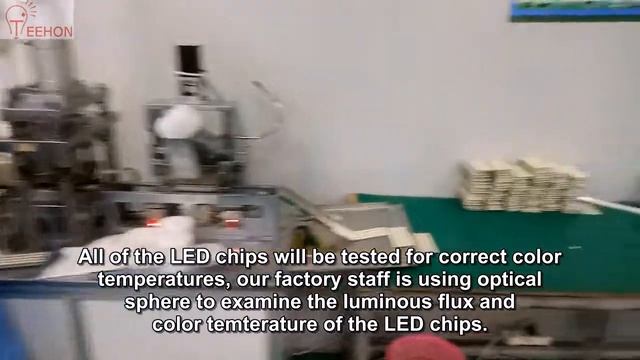 Teehon LED encapsulation workshop for LED package смотреть онлайн