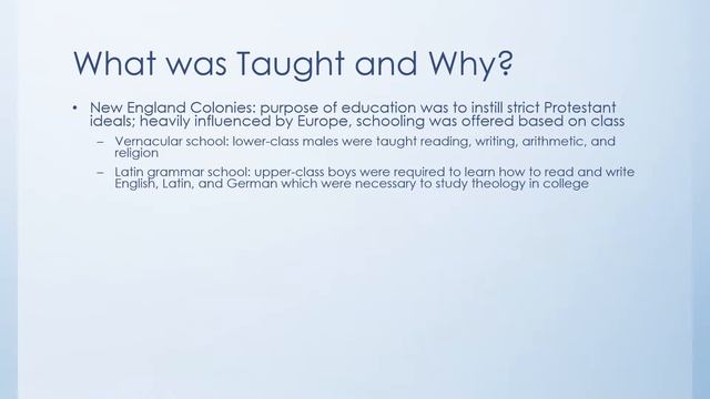 History of Education Presentation смотреть онлайн