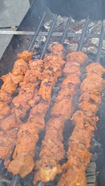 Еда шашлыки маринад с кетчупом #шашлык #мясо #еда смотреть онлайн