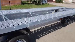 Прицеп для перевозки с поворотной передней осью 3500кг ВЕ