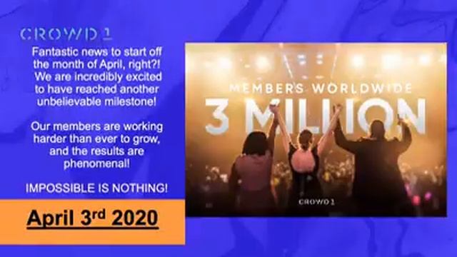Crowd1 success story. for joining call 7021930932 or https://crowd1.com/signup/kumar21 смотреть онлайн