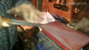 Как точить якутский нож. (на якутском языке)