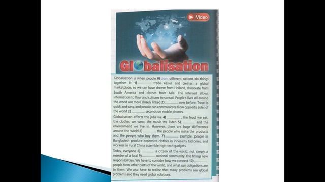 Grade 10 Unit 8 Lesson 9 Globalisation смотреть онлайн