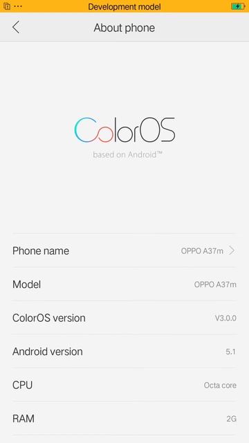 OPPO A37m ColorOS 3 0 0 Root OK by Vietnam's Gsm Team