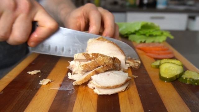 Roasted Chicken Club Sandwich || Sandwich "Science" 101 смотреть онлайн