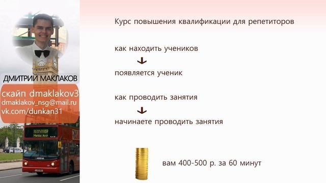 Работать репетитором английского языка, как работать репетитором английского