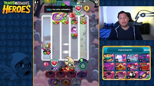 NO SÉ CON QUÉ GANAR, ASÍ QUE TOCA IMPROVISAR 🤓 | Plants vs. Zombies: Heroes смотреть онлайн
