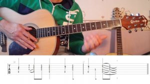 Блюз на гитаре. Фингерстайл. Урок #5.