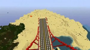 MINECRAFT - GOLDEN GATE BRIDGE (SAN FRANCISCO)