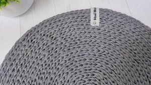 Круглые сервировочные салфетки из полиэфирного шнура