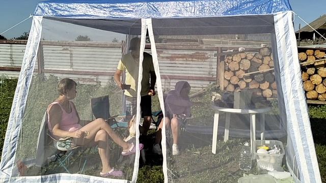 ОТДЫХ В ДЕРЕВНЕ, ПАЛАТКИ, SAP, ПРУД и МНОГО ЭМОЦИЙ / Деревенька на Урале / Выпуск 28